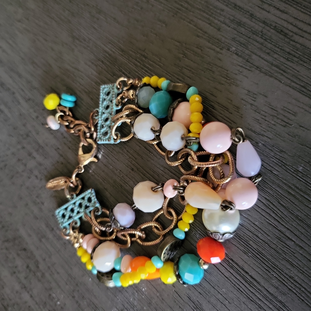 Plunder multi strand bracelet